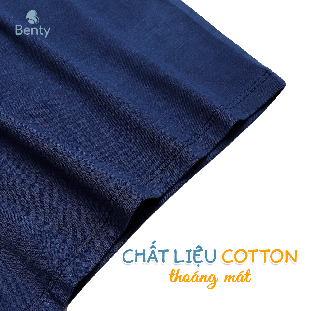 Mô tả Bộ cộc tay cài vai in hình Mickey BT062 cotton mềm mịn, đồ bộ trẻ em cao cấp bé trai bé gái - 7