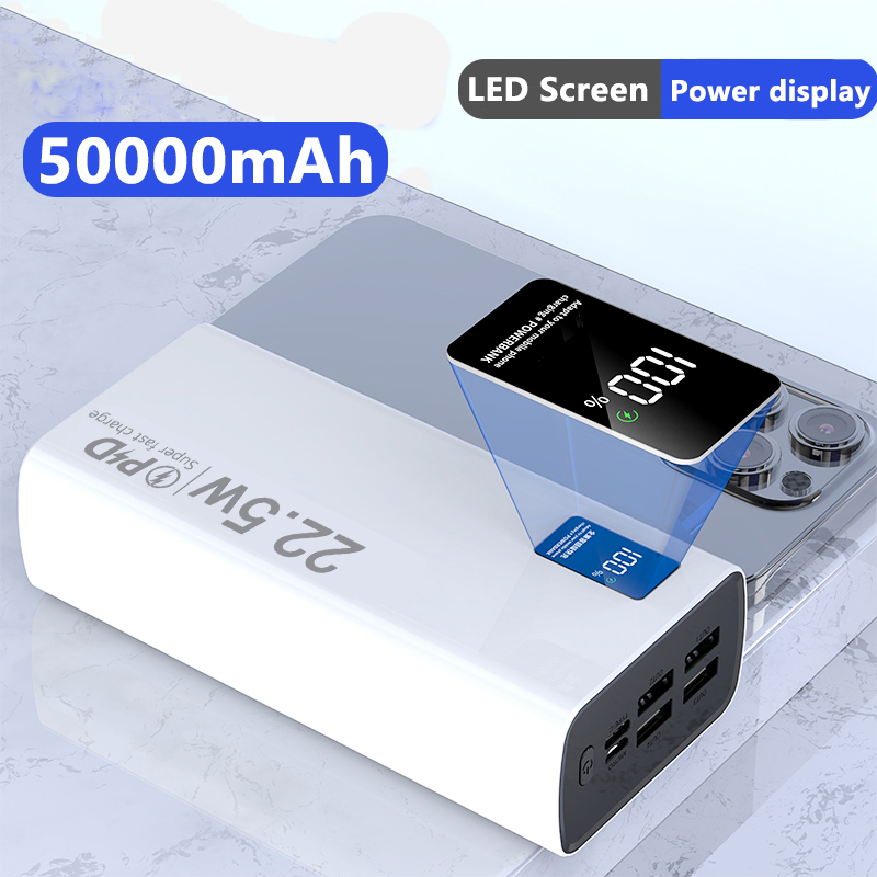 dosen Sạc dự phòng power bank pd22.5w 10000mah 30000mah 50000mah pin dự phòng màn hình led tích hợp tích hợp – ảnh mô tả chi tiết 11