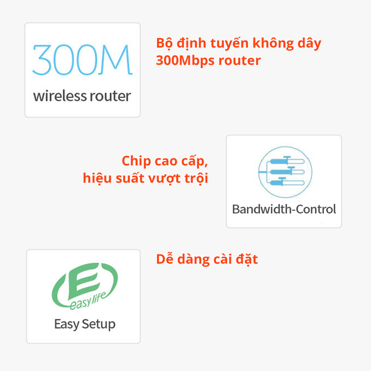 Tenda F3 hiệu suất cao