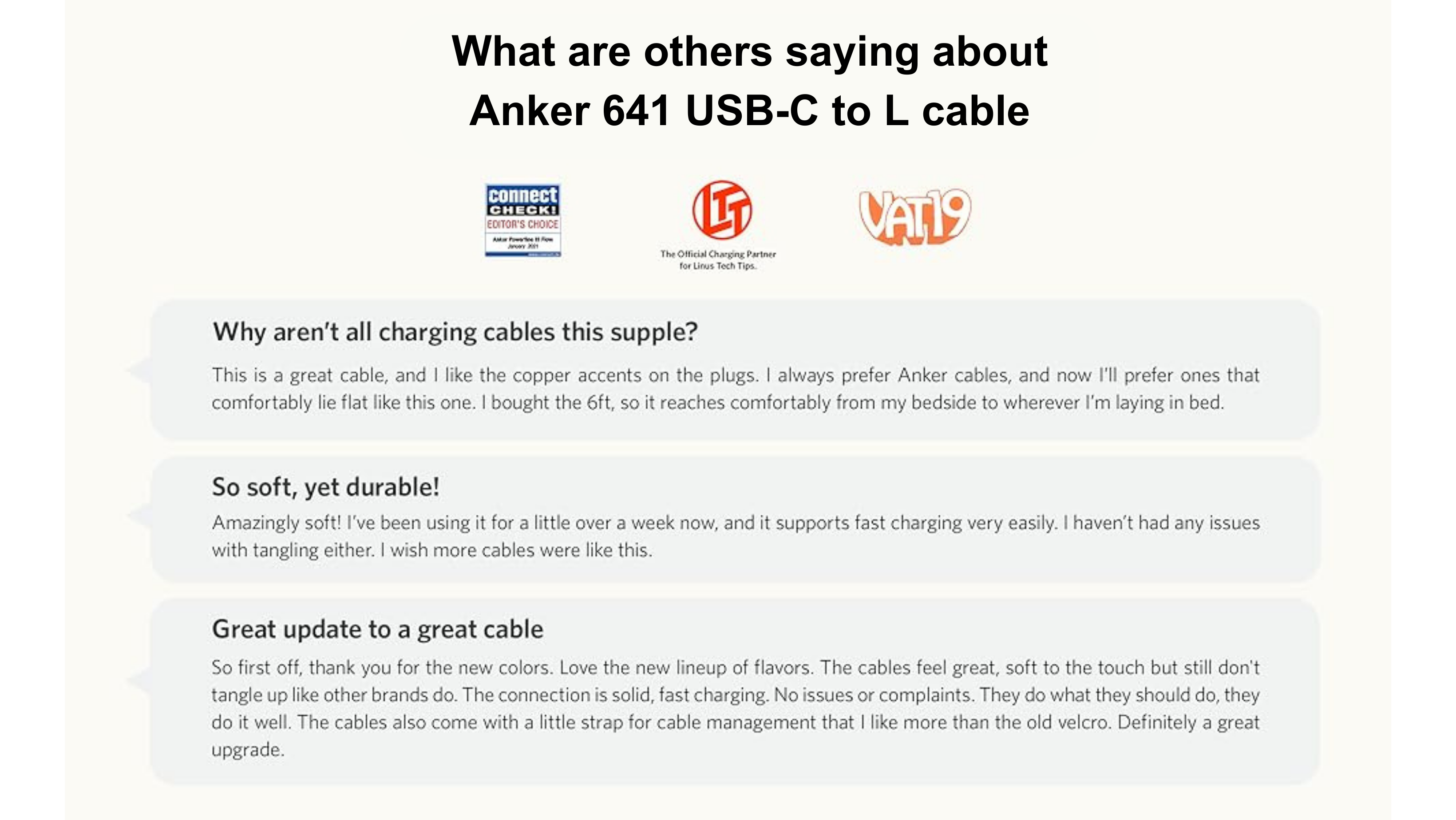 Cáp sạc ANKER USB Type-C to L PowerLine III Flow chống bám bẩn, chống ...