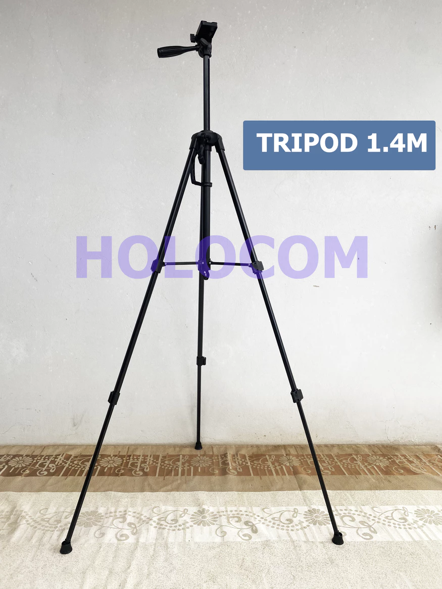Tripod HOLOCOM khi gấp gọn