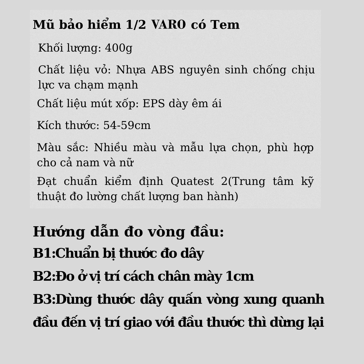 Mô tả Mũ Bảo Hiểm Nửa Đầu VaroHelmet Tem Thỏ, Gấu Dễ Thương Kèm Kính Phi Công, Kính UV Chính Hãng - 6