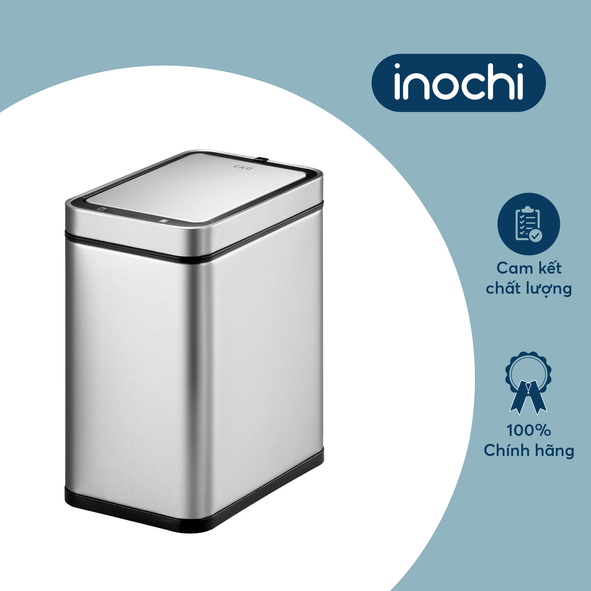 Thùng rác cảm ứng và thùng rác inox thông minh Inochi | Shopee Việt Nam