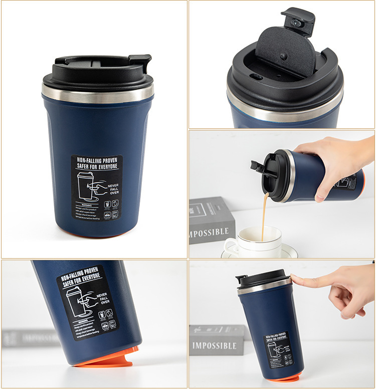 Mô tả Bình Nước Giữ Nhiệt Bảo Hành 12 Tháng Bình Nước Chống Đổ Chất Liệu Inox Chắc Chắn Cleacco BNGN Boro Sport - 4