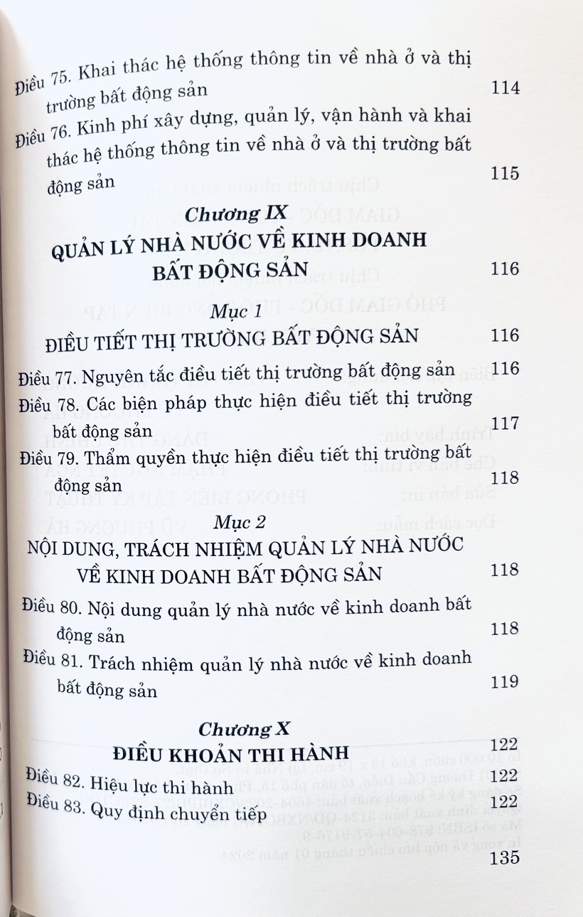 Mô tả Sách - Luật Kinh Doanh Bất Động Sản Năm 2023 (Sửa Đổi, Bổ Sung Năm 2024) - 9