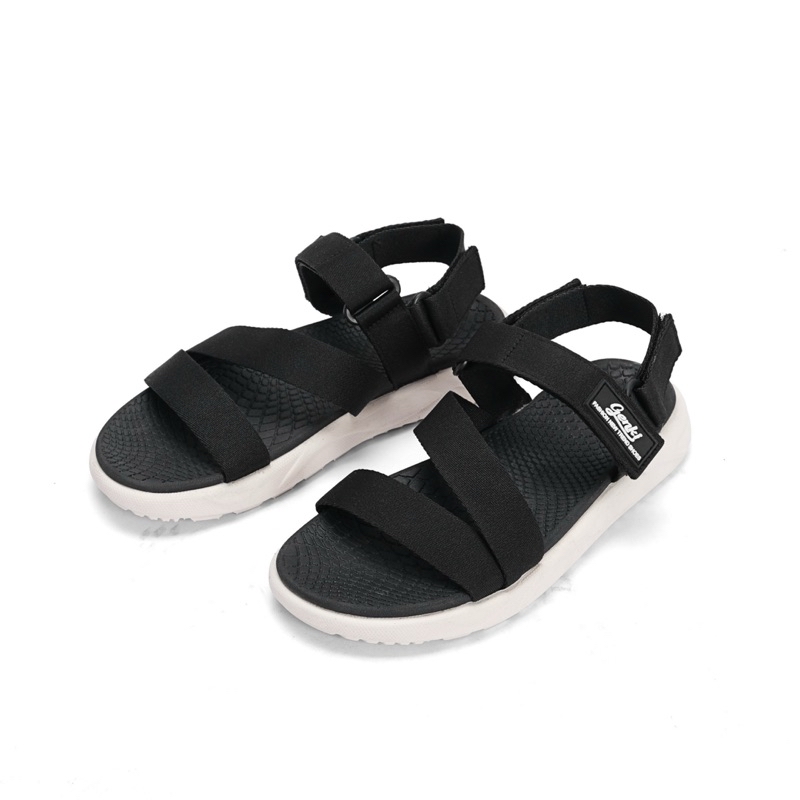 Mô tả Giày Sandal Nam Genki Màu Đen Quai Chéo Thời Trang Cao Cấp Chính Hãng YK69 - 2