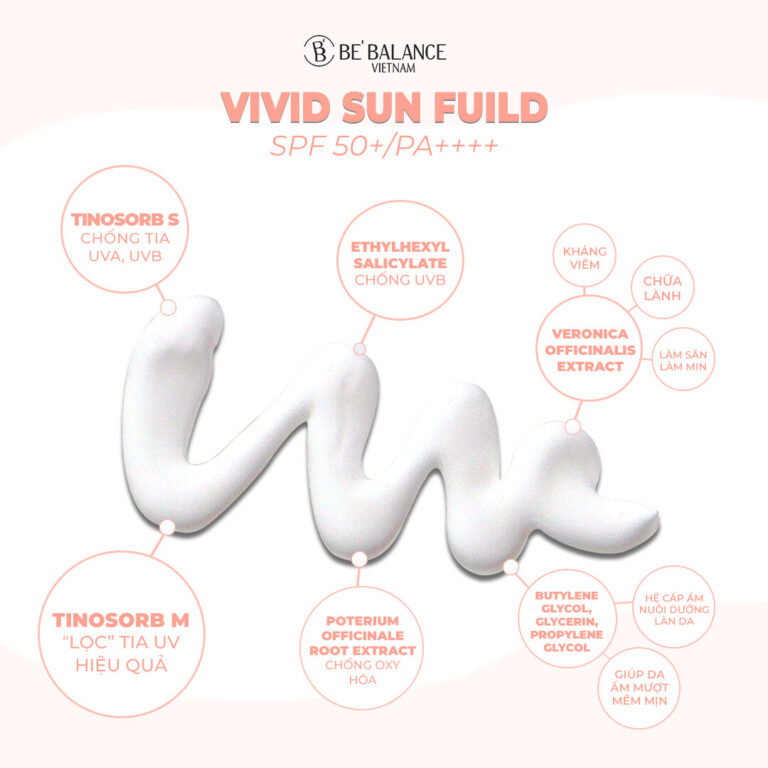 Mô tả Kem Chống Nắng Be'Balance VIVID SUN FLUID Phổ Rộng SPF50+/PA4+ 50ml - 1