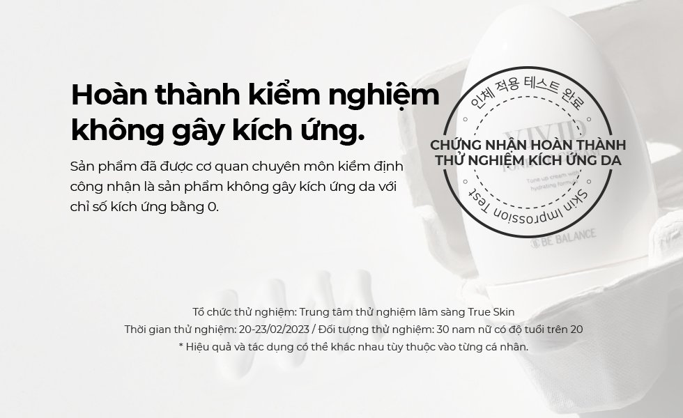 Mô tả Kem Dưỡng Nâng Tông Be'Balance VIVID TONE UP CREAM Làm Trắng và Đẹp Da Skincare 50ml - 7