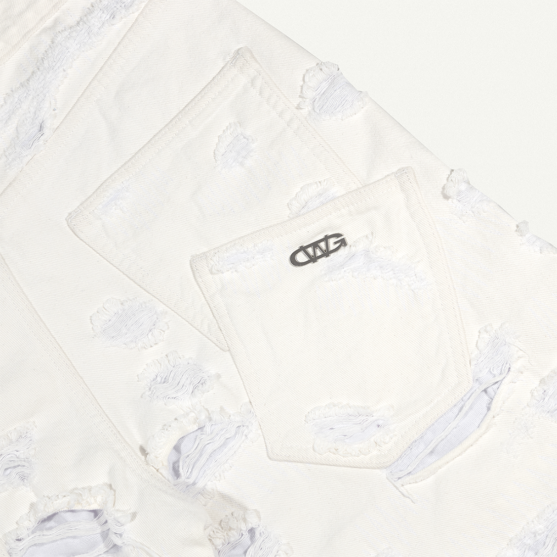 Mô tả QUẦN LỬNG DISTRESSED BAGGY SHORTS / GAMBLE WORLDWIDE - 9