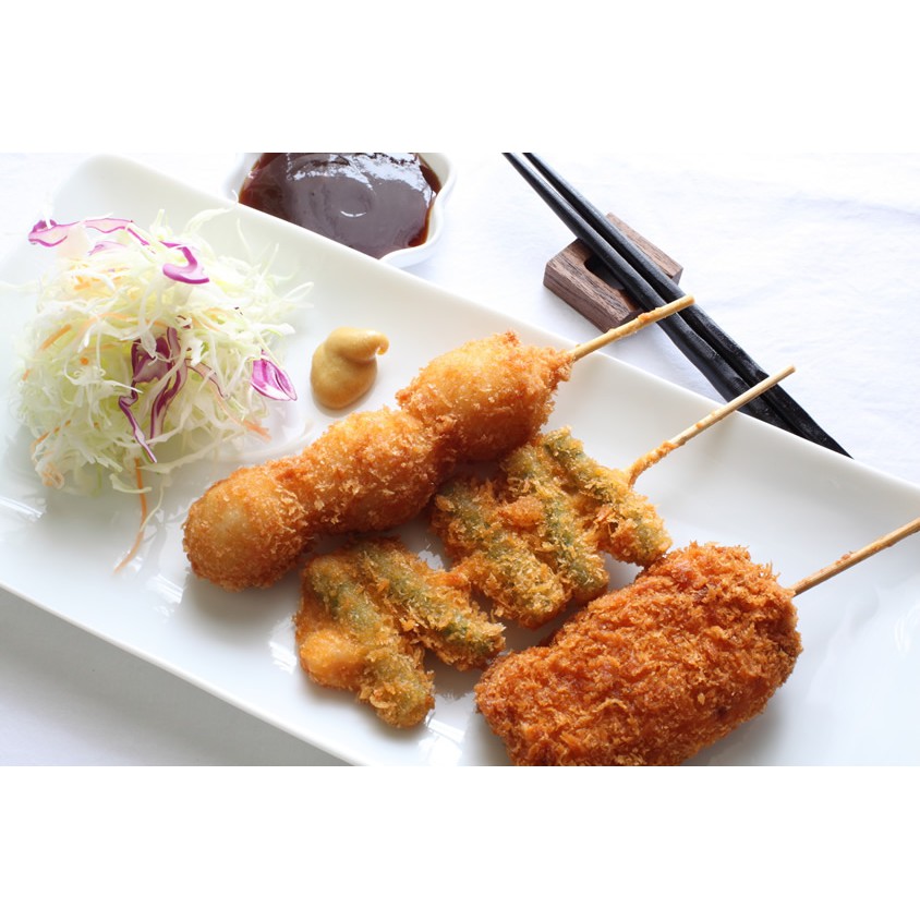 xiên tre nướng thịt, xúc xích, que xiên thịt nướng BBQ tiện dụng Cậu ...