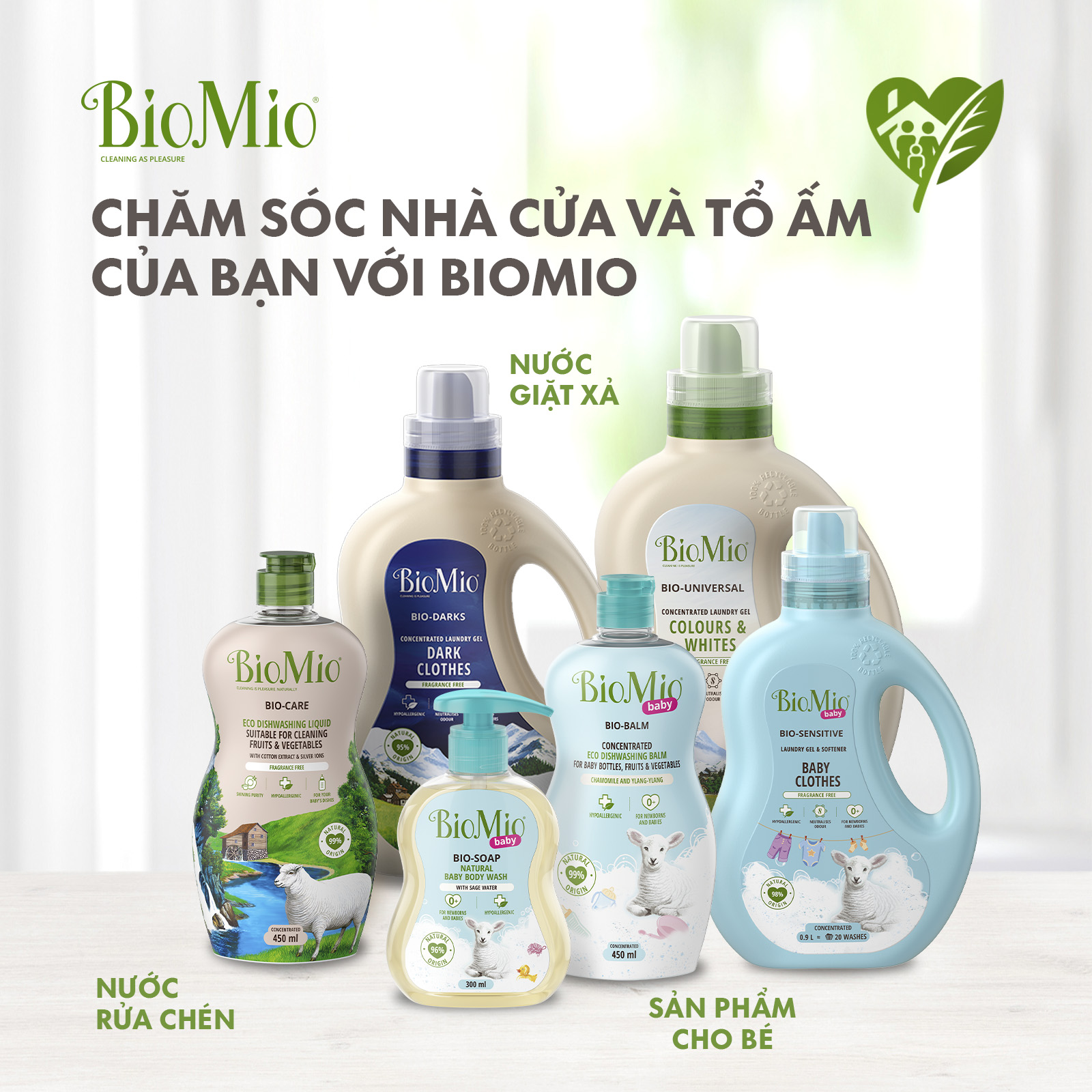Mô tả Sữa tắm gội hữu cơ cho bé BioMio BIO-SOAP 300ml nước cây xô thơm, không kích ứng, an toàn lành tính - 7