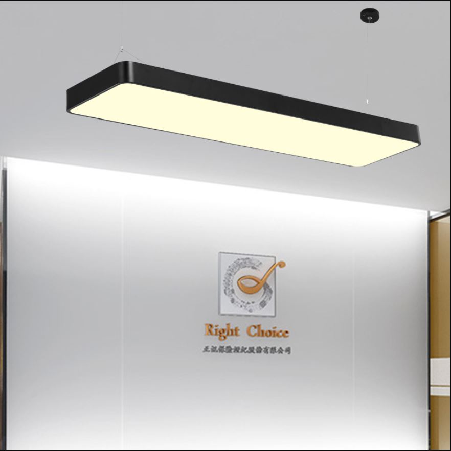 Mô tả Đèn thả văn phòng MONSKY VAPO Kích thước bản to: 30cm-20cm X 120cm X 5cm (công suất 72w, 60w) - 6