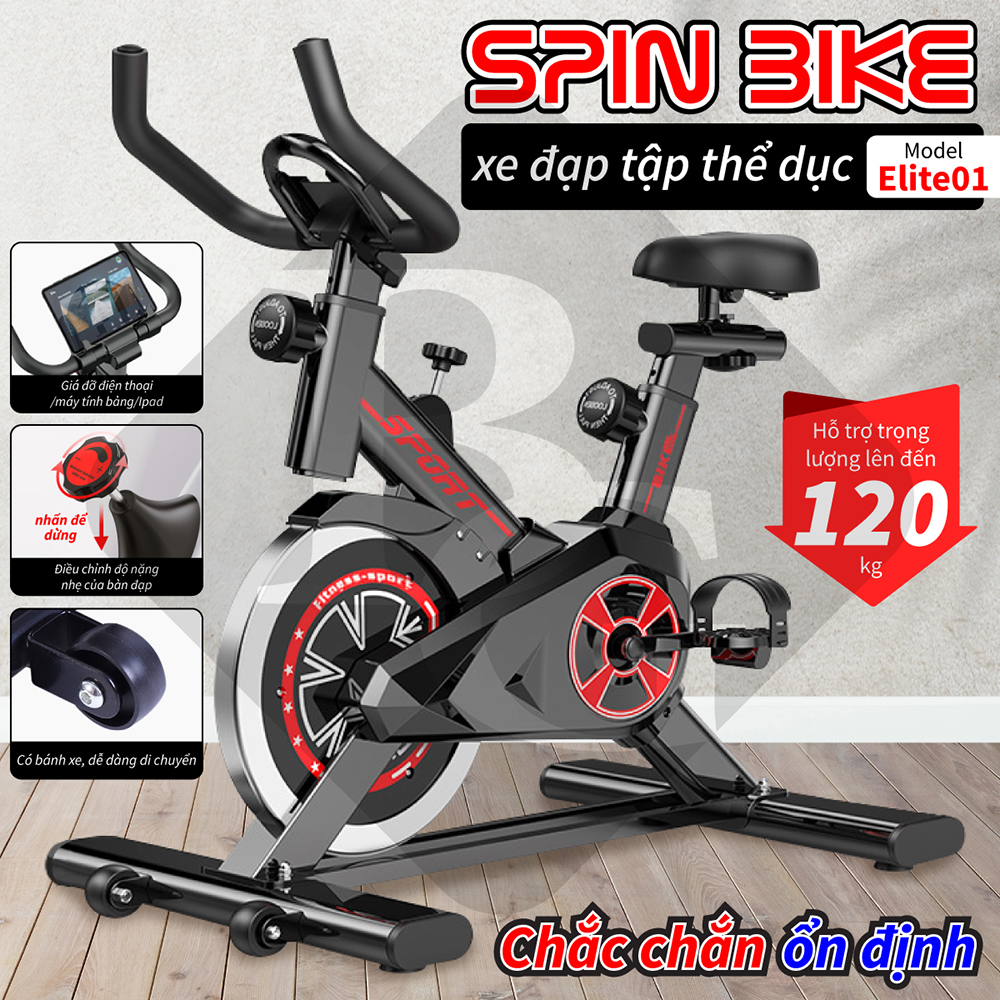 Mô tả BG-Xe đạp tập gym tại nhà dụng cụ thể thao, S303 giúp giảm mỡ hiệu quả yên tĩnh tiện lợi - 5