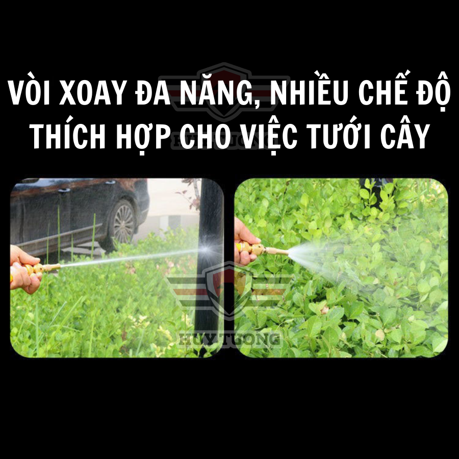 Mô tả Vòi xịt nước tăng áp rửa xe tưới cây, vòi áp suất cao rửa sạch tưới cây trồng - Huy Tưởng - 3