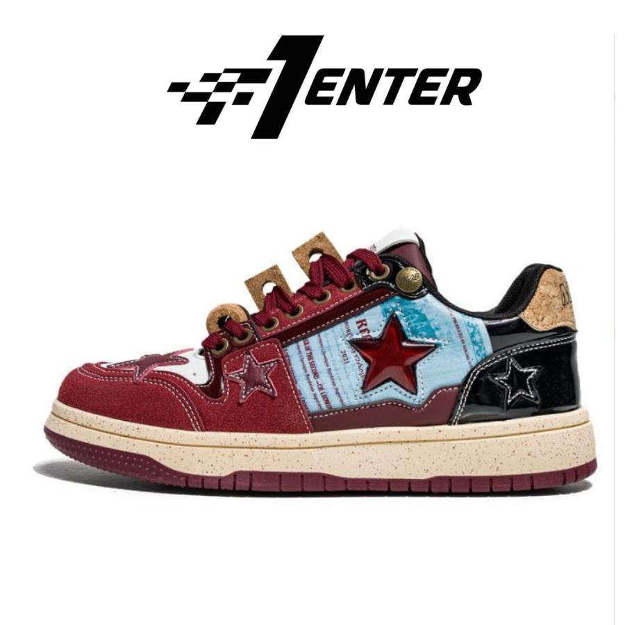 Mô tả Giày thể thao sneaker nam nữ Unisex F1 Enter Wine Red (Rượu vang đỏ trong ngôi sao) - 6