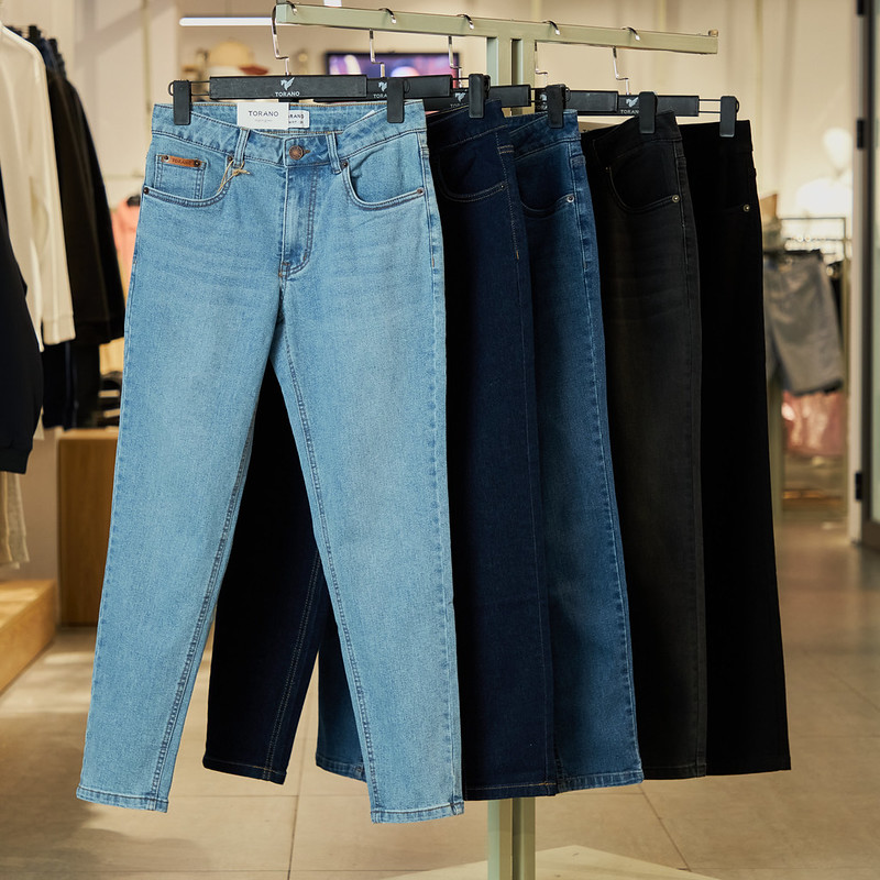 Quần Jeans nam TORANO màu Đen