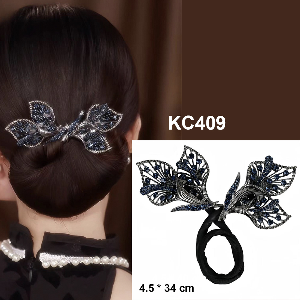 Mô tả GOTI Kẹp Quấn Tóc Búi Dự Tiệc Sang Trọng Quà Cho Nữ 20/10 8/3 Dụng Cụ Tạo Kiểu Búi Tóc Đẹp KC401 - 4