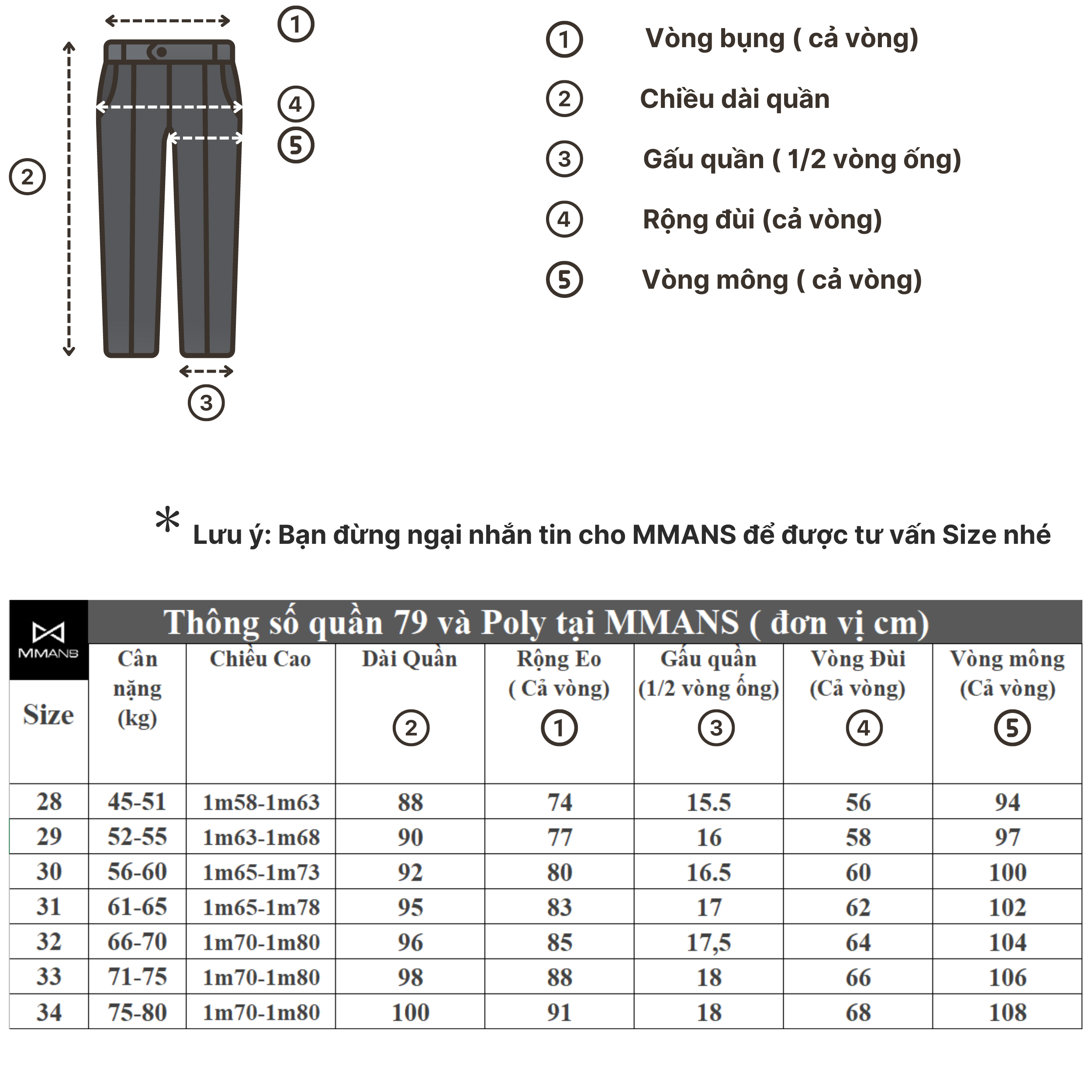 Mô tả Quần âu nam MMANS chất vải poly cao cấp ống côn siêu co giãn 4 chiều dáng ôm body - 1
