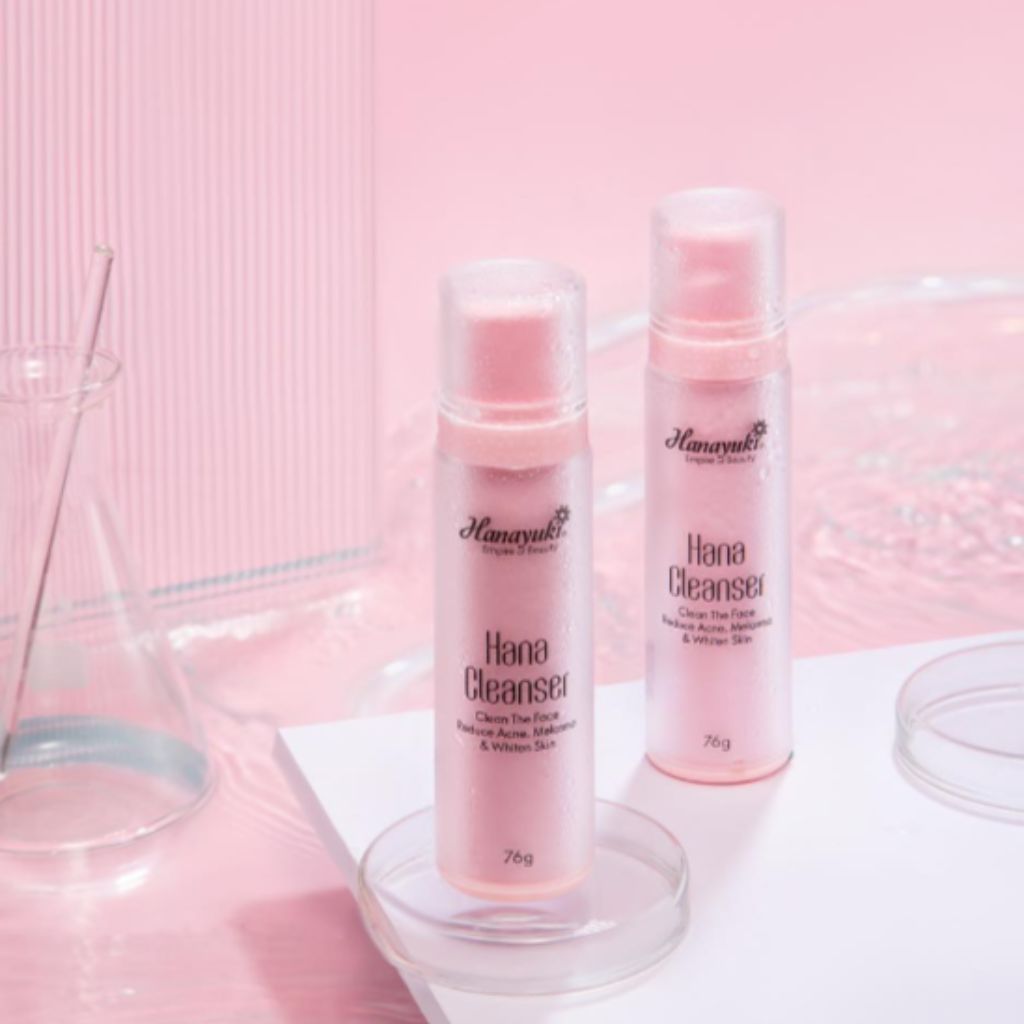 Mô tả Sữa rửa mặt Hana Cleanser Không Bọt Cấp Ẩm Dịu Nhẹ Giúp Da Sạch Thoáng Hanayuki Chính Hãng - 2