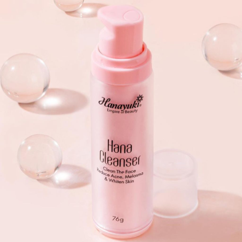 Mô tả Sữa rửa mặt Hana Cleanser Không Bọt Cấp Ẩm Dịu Nhẹ Giúp Da Sạch Thoáng Hanayuki Chính Hãng - 3