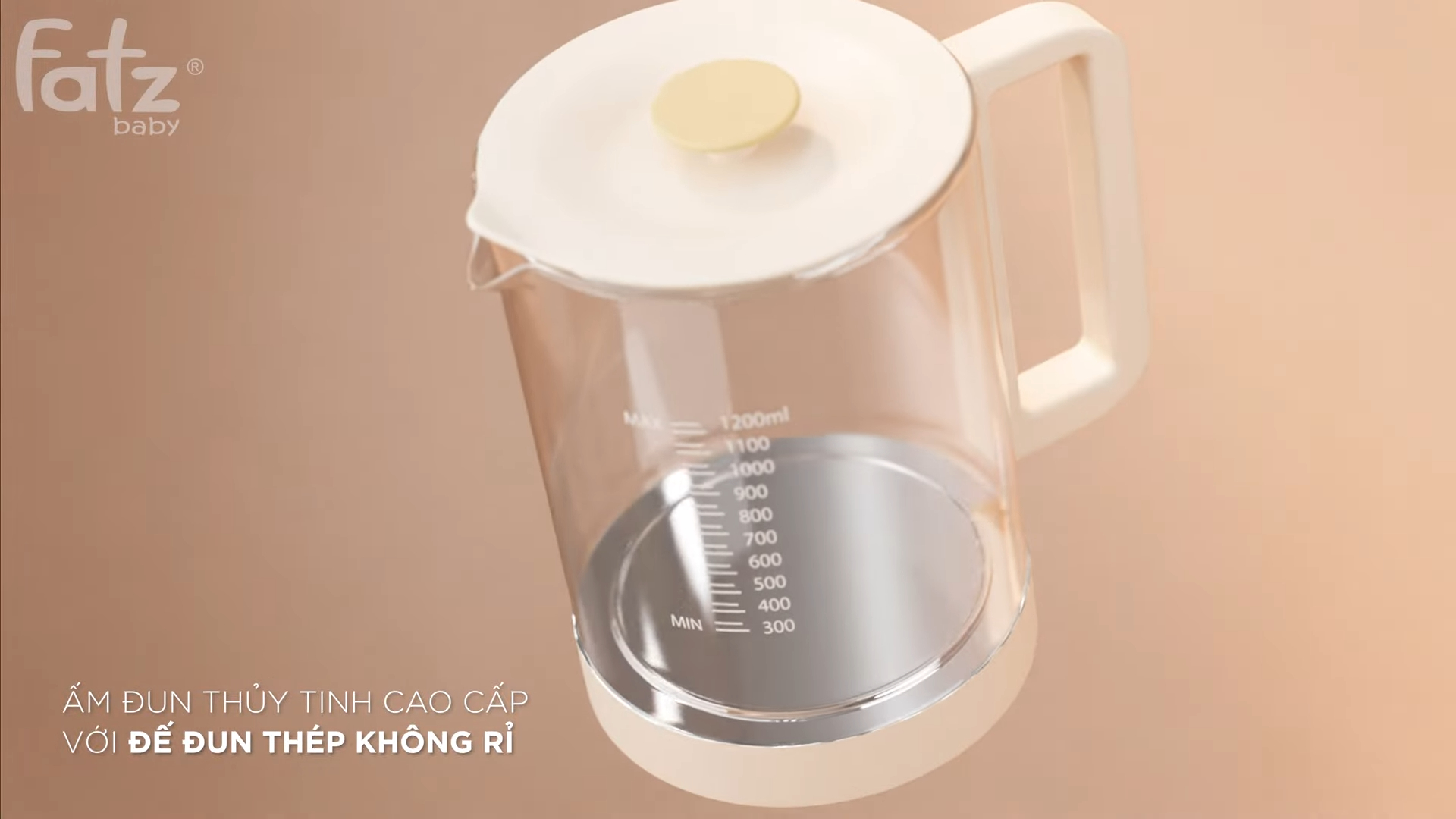 Mô tả Máy đa năng điện tử (Lắc sữa/ Đun & hâm nước pha sữa) Multimax 9 FATZBABY FB9510HB - 6