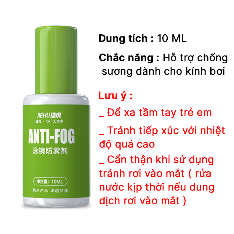 Mô tả Dung Dịch Chống Sương Mờ Kính Bơi , Dung Dịch Hấp Hơi Cho Kính Cận , Kính Mát,  10ml Nhỏ Gọn Tiện Lợi Cleacco Boro Sport - 2