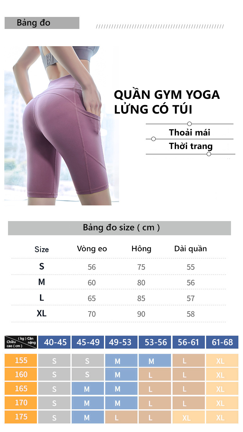 Mô tả Quần Legging Nữ Lửng Bảo Hành 12 Tháng Quần Yoga Nữ Chất Vải Dệt Thoáng Mát Co Giãn 4 Chiều Cleacco QLNL Boro Sport - 6