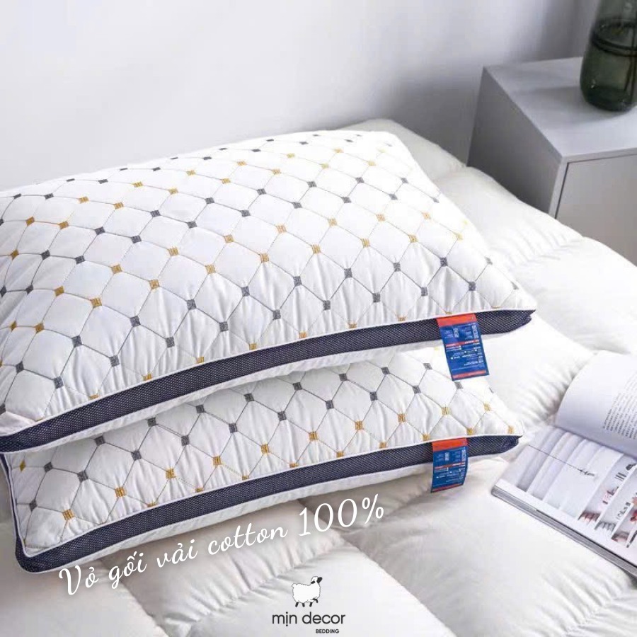 Mô tả Ruột Gối Chần Trám Mịn Decor Form Cao Mềm Êm Kích Thước 50x70cm - 2