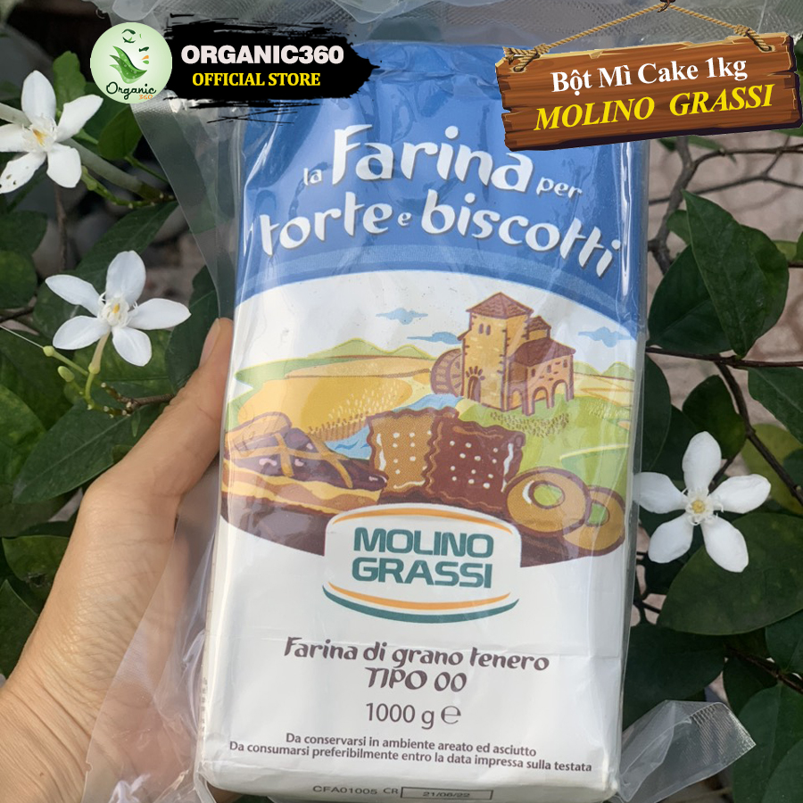 Mô tả Bột Mì Hữu Cơ MOLINO GRASSI Bột Làm Bánh Các Loại 1kg - 2
