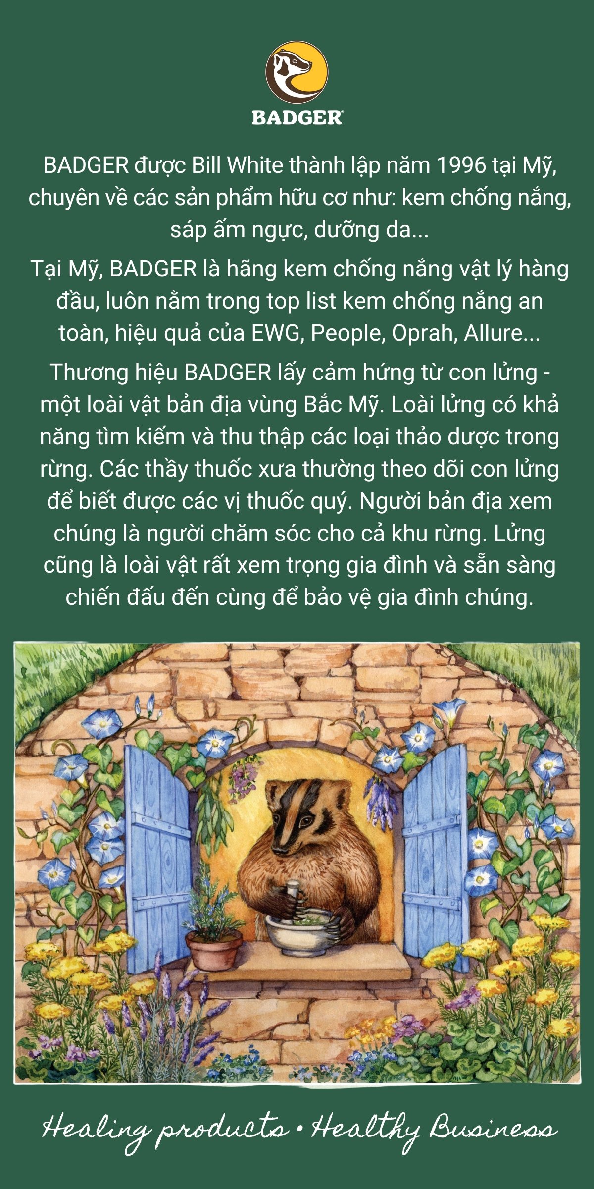 Mô tả Sáp dầu hữu cơ dưỡng da em bé BADGER Baby organic balm dưỡng ẩm cho da khô, ngừa hăm an toàn cho trẻ sơ sinh – 21g 56g - 8