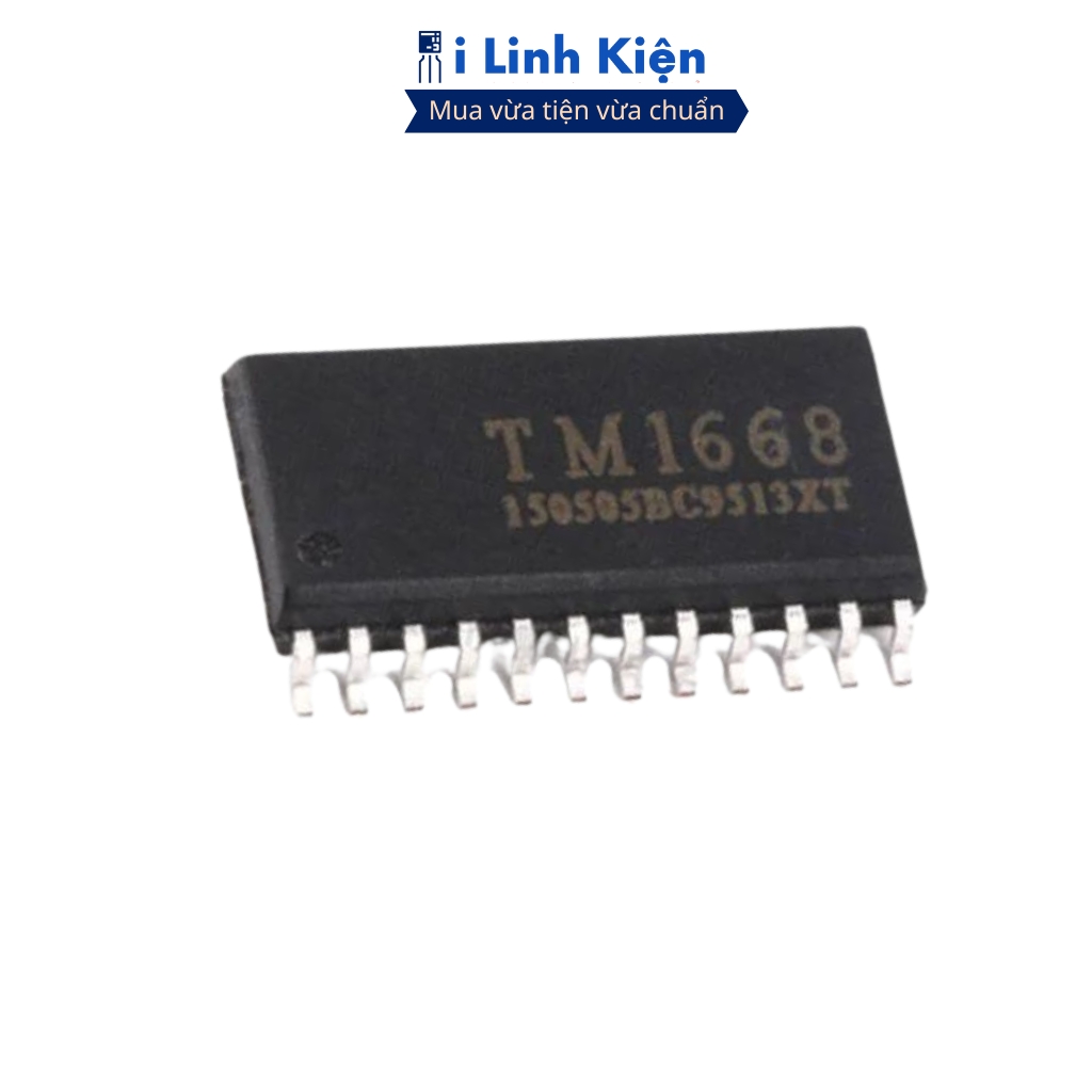 TM1668 IC quét led và bàn phím chính hãng ilinhkien | Shopee Việt Nam