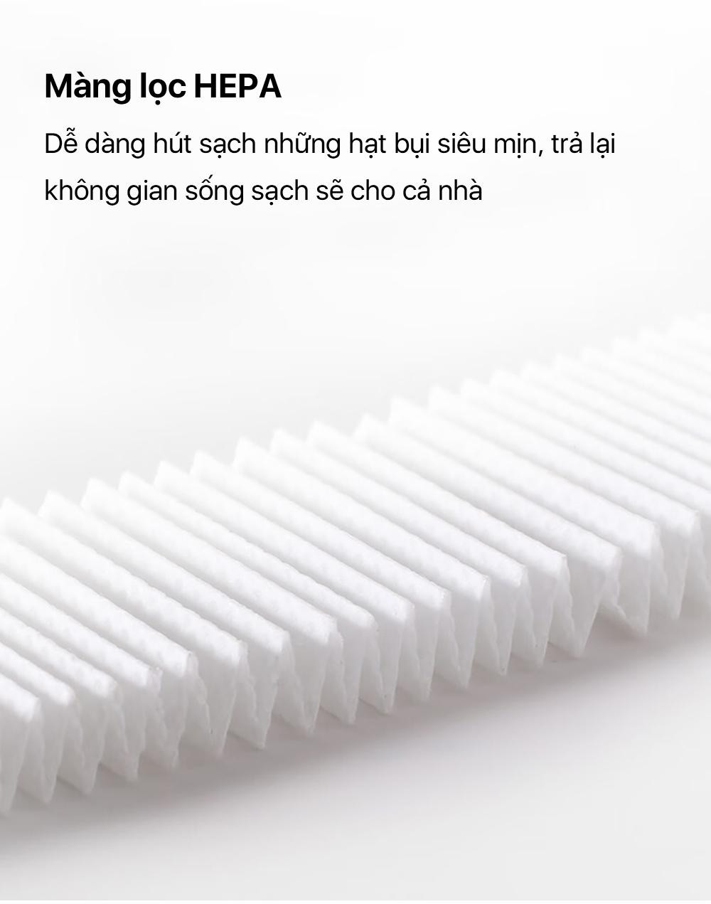 Mô tả Bộ lọc HEPA thay thế cho máy hút bụi giường nệm Deerma CM980 - 4