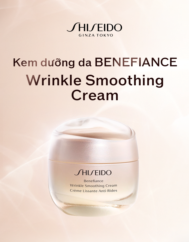 Mô tả Kem dưỡng da chống lão hóa Shiseido Benefiance Wrinkle Smoothing Cream 50ml - 1