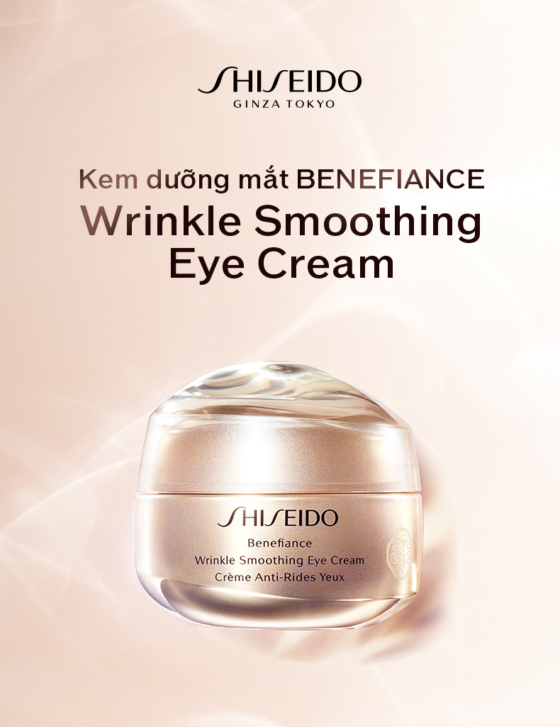 Mô tả Kem dưỡng mắt Shiseido Benefiance Wrinkle Smoothing Eye Cream 15ml (NC) - 1