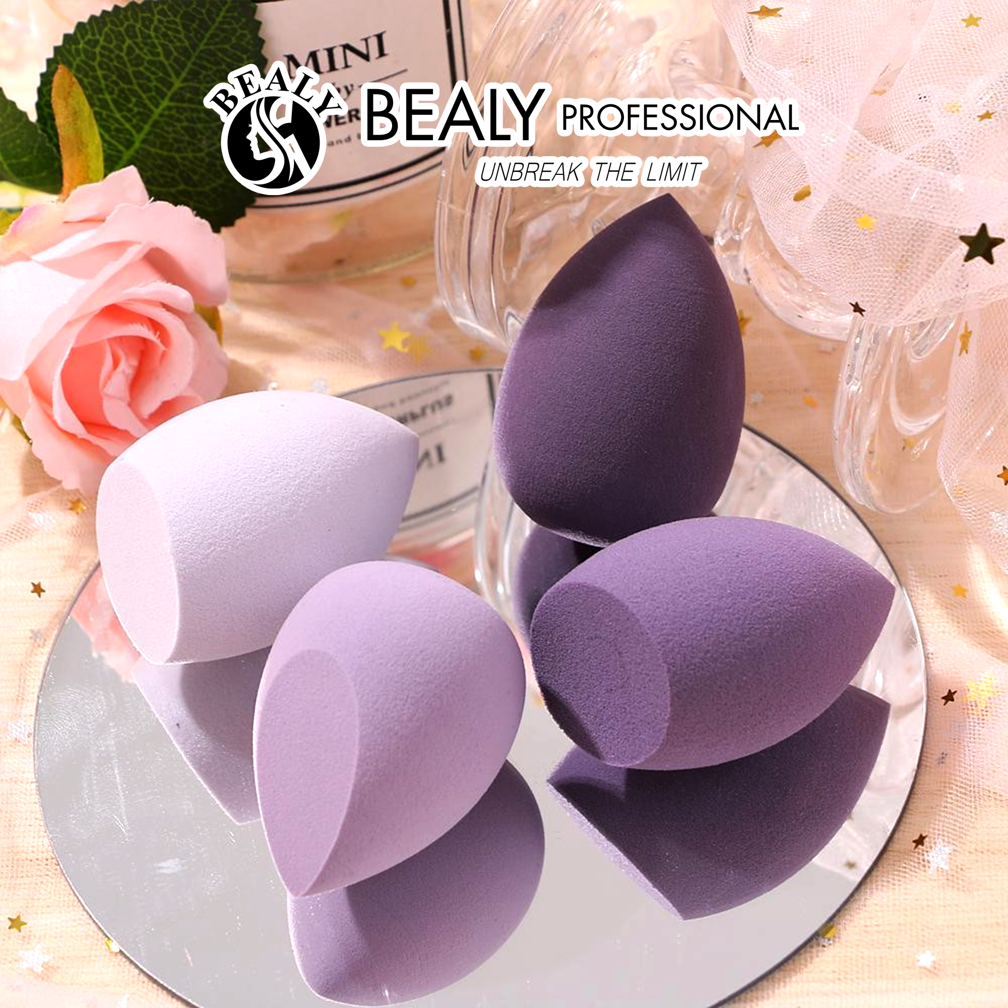 Mô tả Mút Tán Kem Nền Set 4C Kèm Hộp - 8
