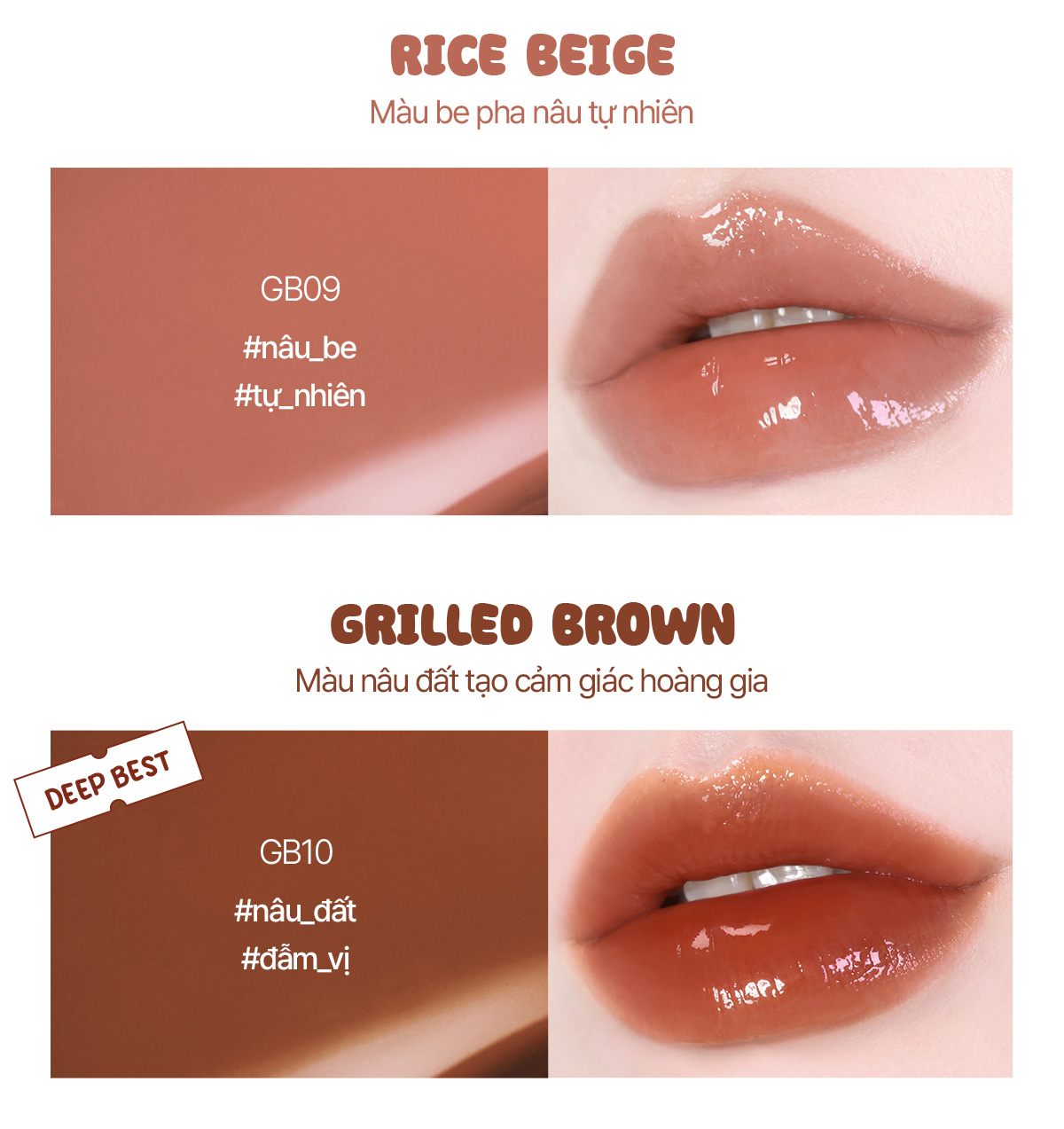 Mô tả Son Tint Black Rouge Glow Bokki Tint 49.1g - 9