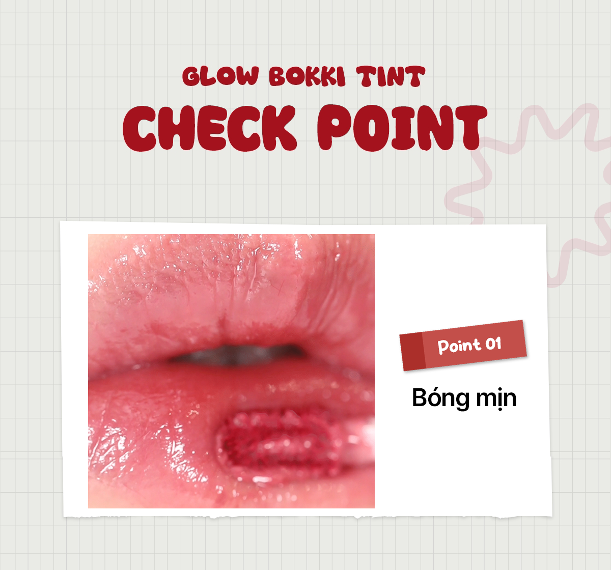 Mô tả Son Tint Black Rouge Glow Bokki Tint 49.1g - 4