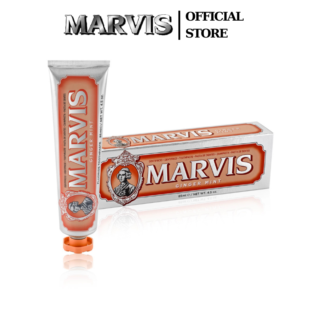 Mô tả Kem Đánh Răng MARVIS Ginger Mint 85ML Hương Vị Bạc Hà Kết Hợp Với Gừng Tươi - Marvis - 1