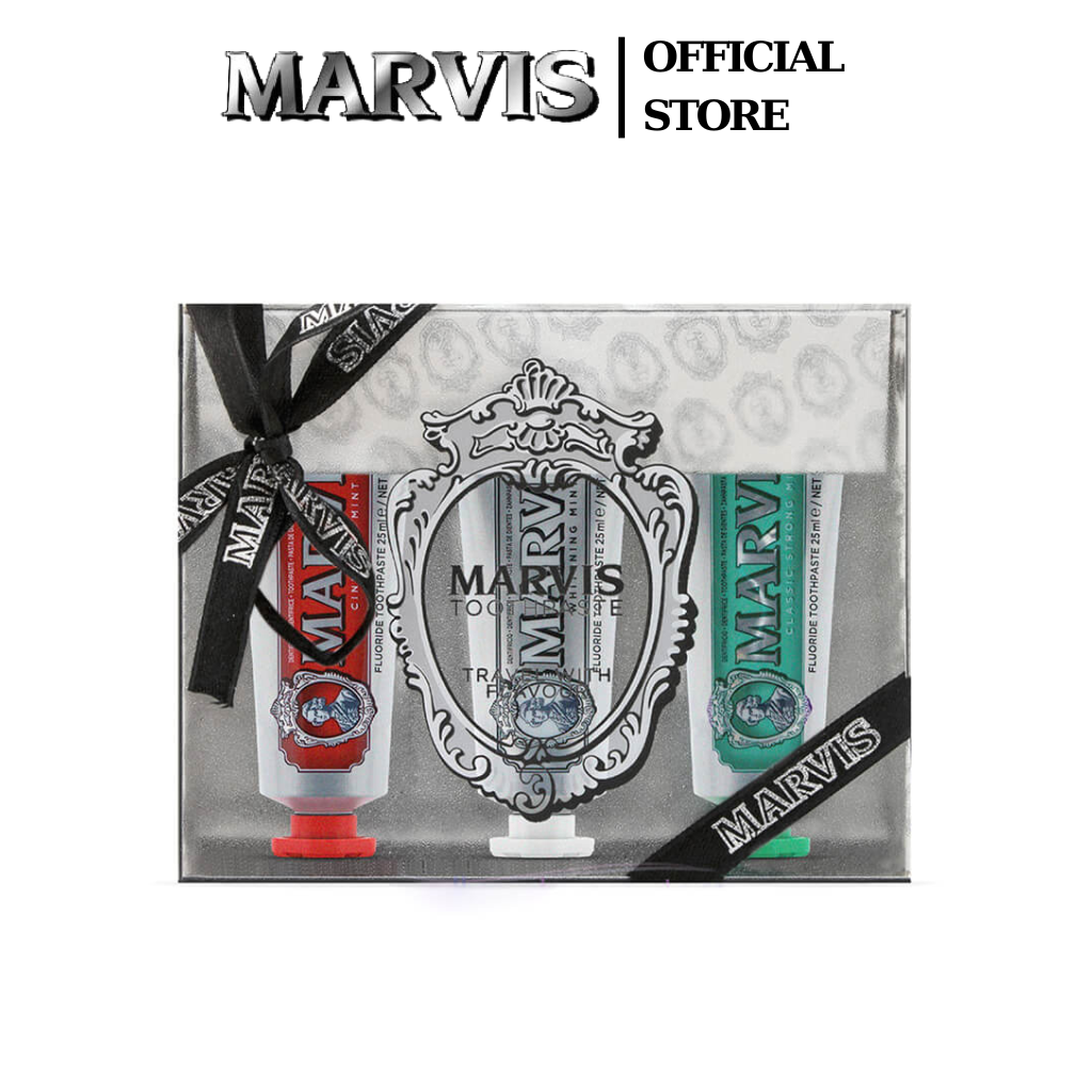 Mô tả Kem Đánh Răng MAVIS Mini Set 3 tuýp x 25ml - Marvis - 1