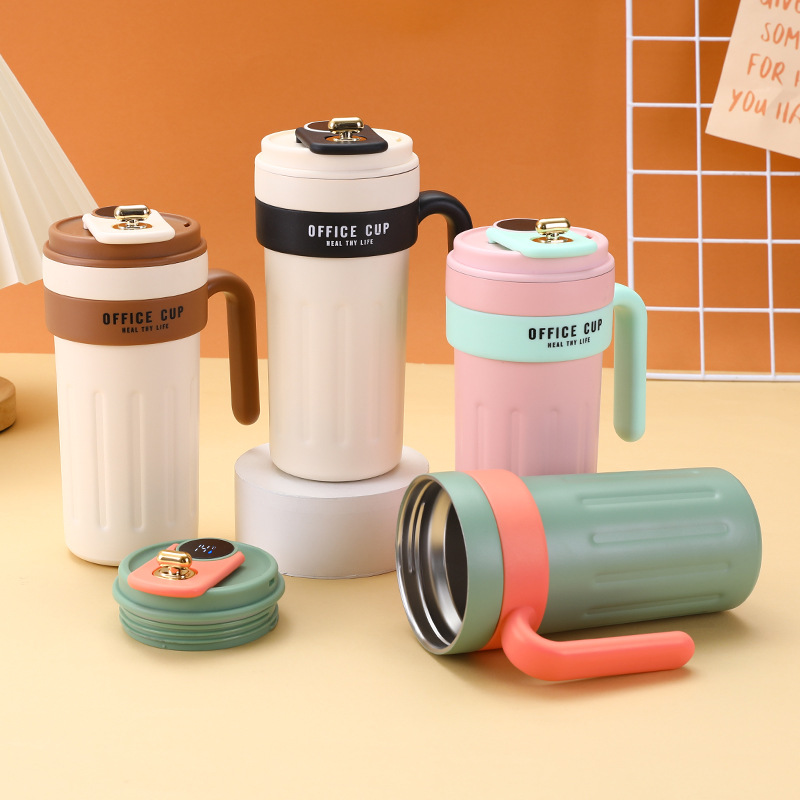 Cốc giữ nhiệt có tay cầm - Ảnh 1