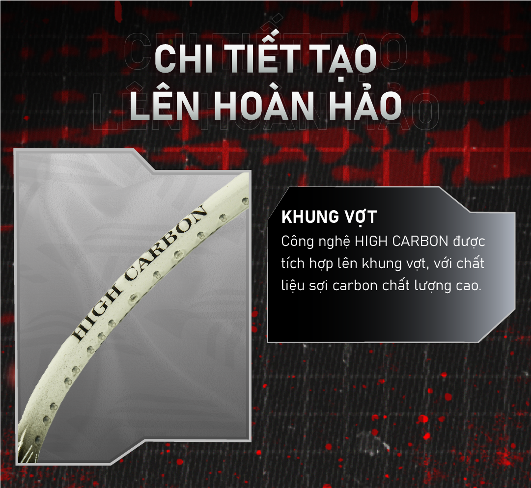 Mô tả Vợt cầu lông Kuno K88 power, công thủ toàn diện, hướng công, lối chơi tấn công nhanh, phản tạt, 4U 82gram ,căng sẵn 11kg - 7