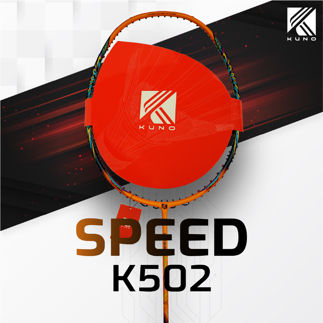 Mô tả Vợt cầu lông 4U KUNO Speed K502 full carbon cao cấp, vợt cầu lông tấn công phản tạt được lựa chọn mức căng - 1
