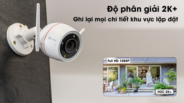 Camera wifi ngoài trời Ezviz H3c 2MP/3MP/4MP 2K 2K+ chính hãng, đàm thoại,  màu đêm | Shopee Việt Nam