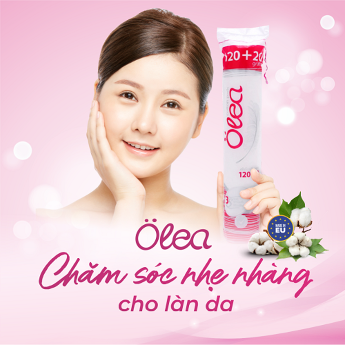 Mô tả Bông tẩy trang Olea cotton pad chính hãng nhập khẩu 140 miếng - 1