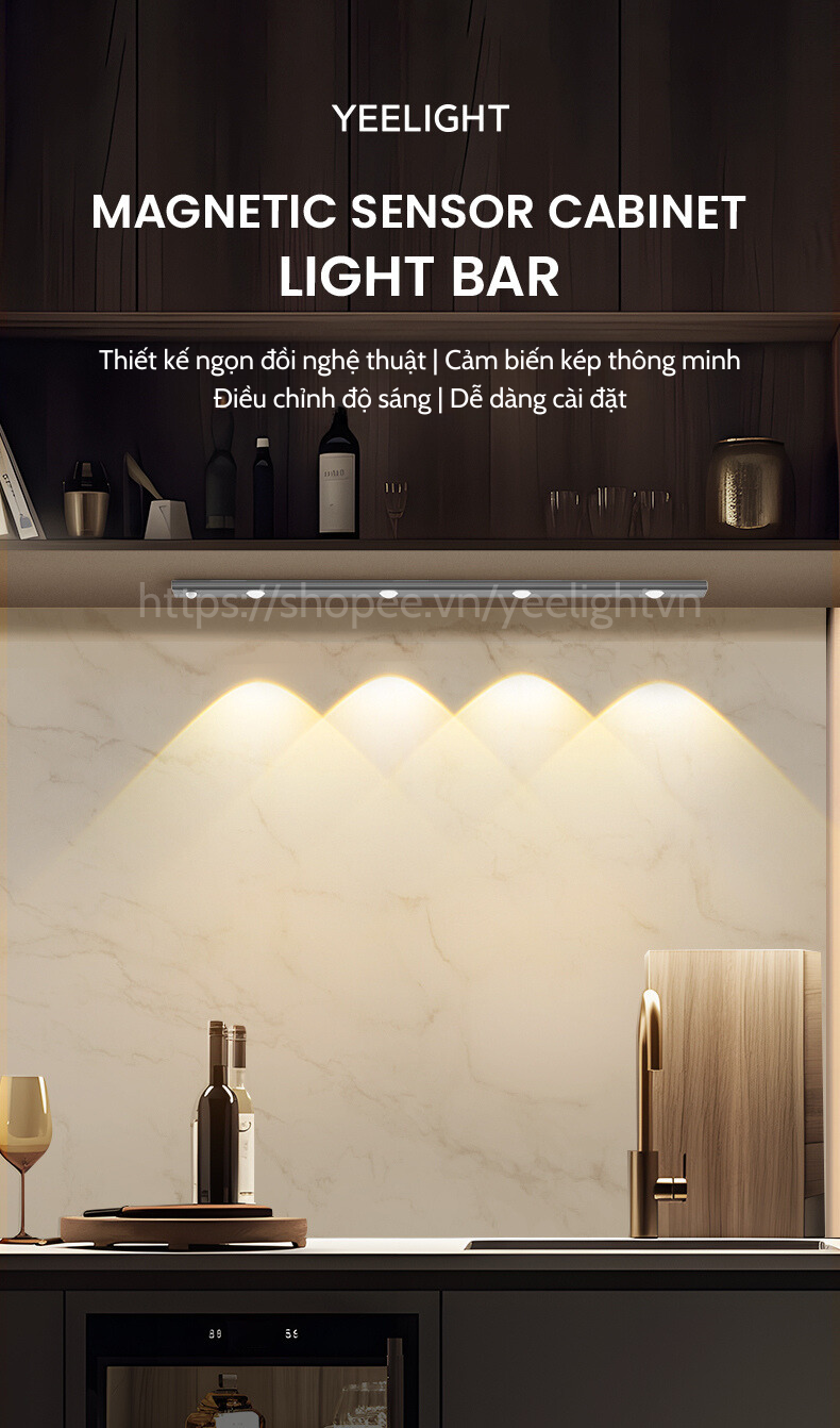 Đèn Led Thanh Cảm Biến Yeelight - Kích thước