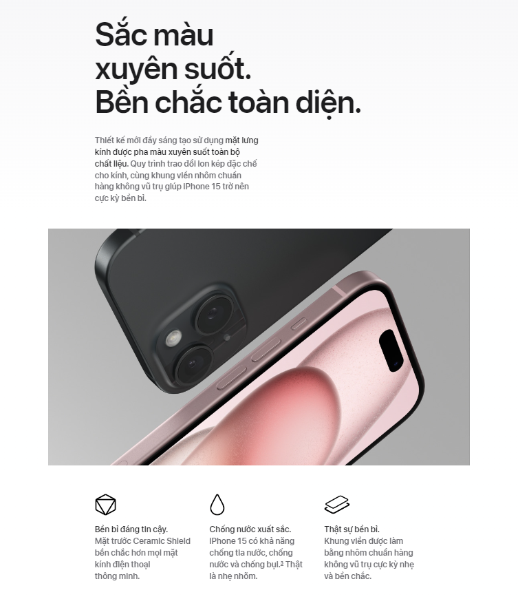 Mô tả Điện thoại iPhone 15 Plus 256GB - Hàng Chính hãng - 5