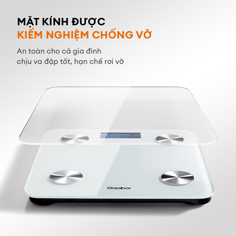 Cân sức khỏe Gaabor GWS-M02A - Hướng dẫn