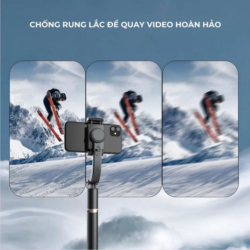 Gimbal chống rung R15, Tay cầm chống rung cho điện thoại điều khiển từ ...