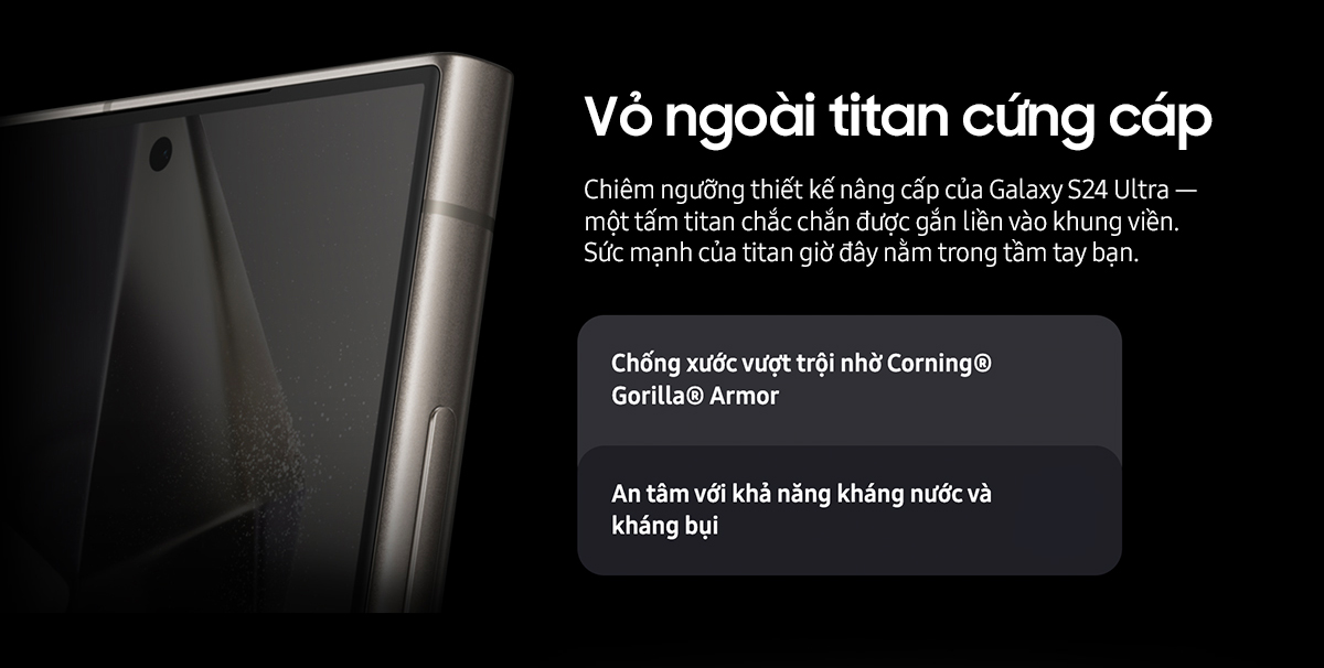 Mô tả Điện thoại Samsung Galaxy S24 Ultra 12GB/256GB - 4