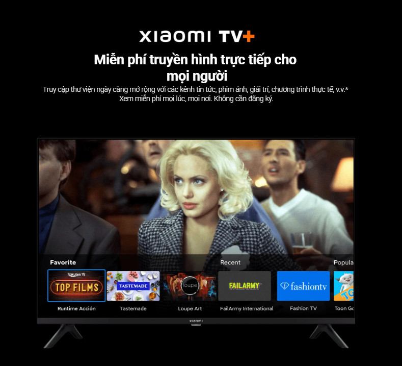 Chi tiết sản phẩm Tivi Xiaomi A 32 inch